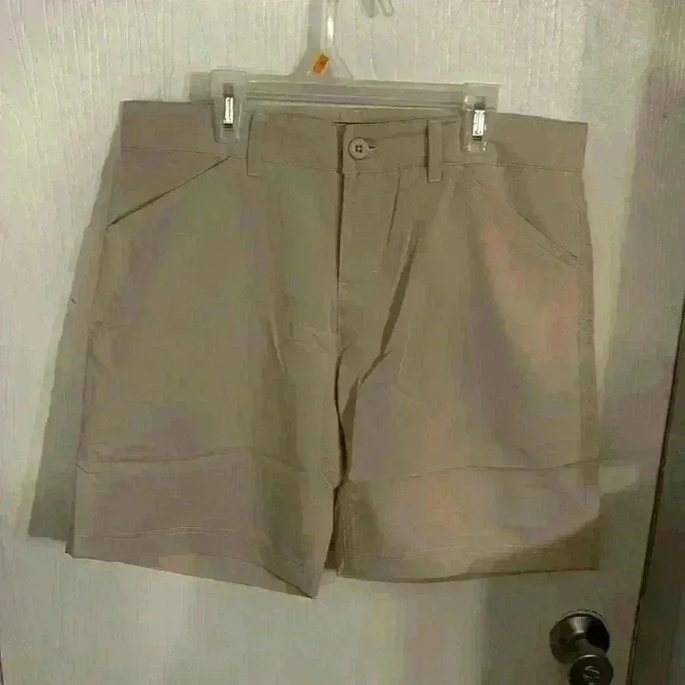 NWT Celebrity Pro Women's Shorts Light Khaki size 8